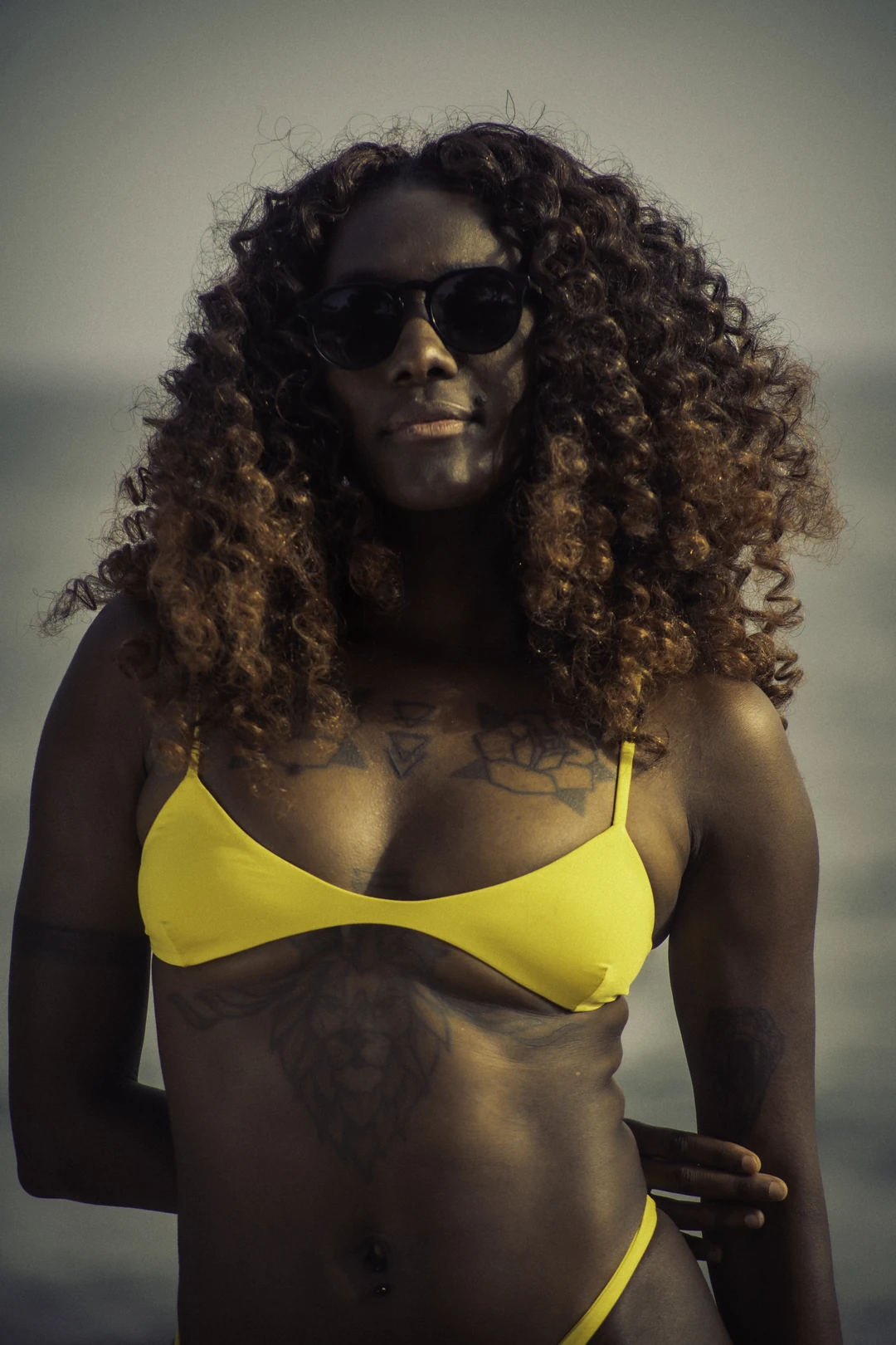 Fotografía de moda para Dive Beachwear, colección de bikinis de diseño