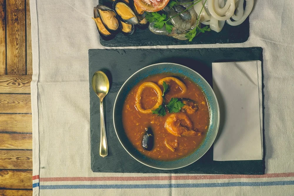 Fotografía gastronómica de un plato de Telesoup